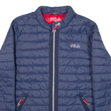 FILA Insulated Womens Puffer Jacket Blue M