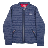 FILA Insulated Womens Puffer Jacket Blue M