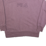FILA Womens Sweatshirt Purple XL