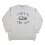 DKNY Womens Sweatshirt Grey ONE SIZE