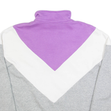 FILA Womens Sweatshirt Grey 1/4 Zip S