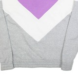 FILA Womens Sweatshirt Grey 1/4 Zip S