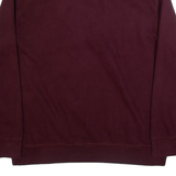 NAUTICA Mens Sweatshirt Maroon 1/4 Zip XL