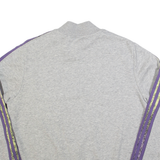 ADIDAS Womens Sweatshirt Green 1/4 Zip M