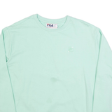 FILA Mens Sweatshirt Blue L