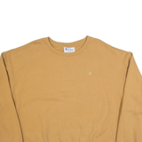 CHAMPION Womens Sweatshirt Beige 2XL
