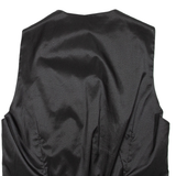 Mens Blazer Waistcoat Black M