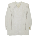 Womens Blazer Jacket Grey Viscose M