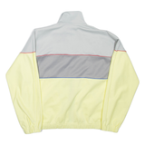 Mens Pullover Jacket Yellow Colourblock L