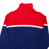 Womens Jacket Blue Colourblock M