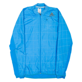 ADIDAS Lightweight Mens Track Jacket Blue M