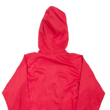 REEBOK Mens Jacket Red Hooded S
