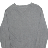 TOMMY HILFIGER Mens Jumper Grey Tight Knit L