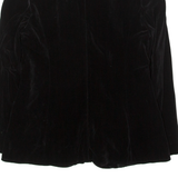 YOUR SIXTH SENSE Womens Blazer Jacket Black Velvet UK 10