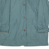 HEAD Womens Trench Coat Blue 90s UK 16