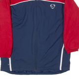 NIKE Mens Coat Blue Colourblock M