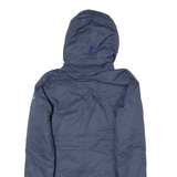 COLUMBIA Womens Parka Coat Blue Hooded XS