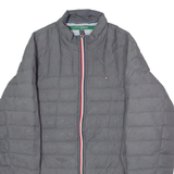 TOMMY HILFIGER Golf Mens Puffer Jacket Grey S