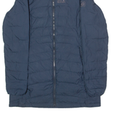JACK WOLFSKIN Womens Puffer Coat Blue UK 10