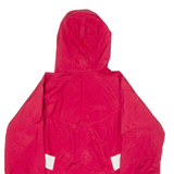 COLUMBIA Womens Jacket Red Hooded Colourblock M