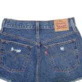 LEVI'S 501 Womens Denim Shorts Blue XS W26