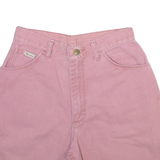 WRANGLER Womens Denim Shorts Pink XS W26