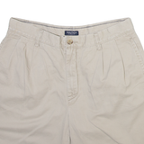NAUTICA Mens Casual Shorts Beige M W34