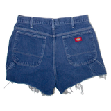DICKIES Carpenter Mens Denim Shorts Blue M W34