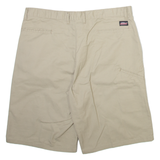 DICKIES Mens Workwear Shorts Beige Relaxed XL W38