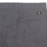 DICKIES Mens Workwear Shorts Grey Slim M W34