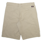 DICKIES Mens Workwear Shorts Beige Relaxed XL W38