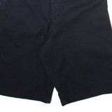 DICKIES Mens Workwear Shorts Black Slim XS W26