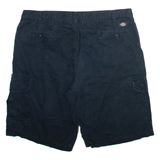 DICKIES Mens Cargo Shorts Blue Relaxed XL W40