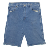 DICKIES Mens Denim Shorts Blue M W34