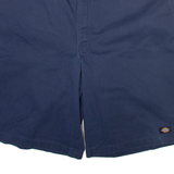 DICKIES Mens Workwear Shorts Blue Loose 2XL W46
