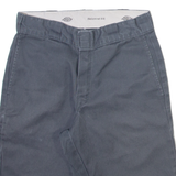 DICKIES Mens Workwear Shorts Grey Slim S W28