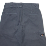 DICKIES Mens Workwear Shorts Grey Slim S W28