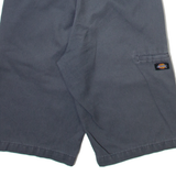 DICKIES Mens Workwear Shorts Grey Slim S W28