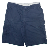 DICKIES Mens Cargo Shorts Blue W38