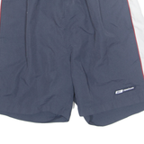REEBOK Mesh Lined SPORTS Mens Swimming Shorts Blue M W27