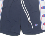 CHAMPION Mesh Lined SPORTS Mens Swimming Shorts Blue S W28