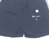 CHAMPION Mesh Lined SPORTS Mens Swimming Shorts Blue S W28