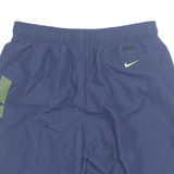 NIKE Mesh Lined SPORTS Mens Swimming Shorts Blue M W30