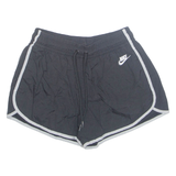 NIKE Mesh Lined Womens Sports Shorts Black M W26