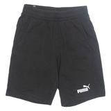 PUMA Mens Sports Shorts Black S W26