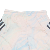 ADIDAS Mesh Lined Sports Mens Swimming Shorts Pink Crazy Pattern M W30
