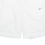 NIKE Womens Sports Shorts White UK 18 W32