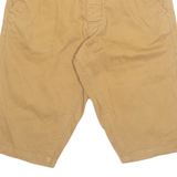 KANGOL Mens Chino Shorts Brown XS W28