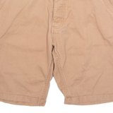 KANGOL Turn Up Mens Chino Shorts Brown M W33