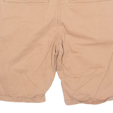 KANGOL Turn Up Mens Chino Shorts Brown M W33